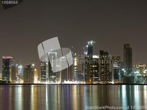 Image of Doha under construction