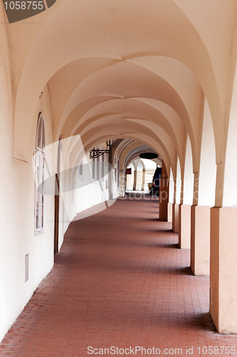 Image of Arch in the old part of Prague