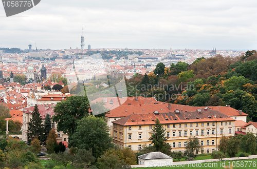 Image of View of Prague from the top