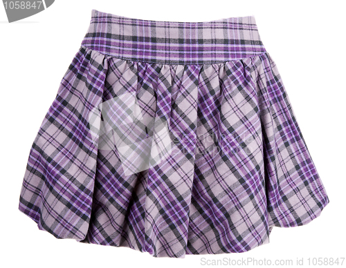 Image of Plaid feminine skirt