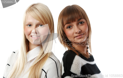 Image of Portrait two girls