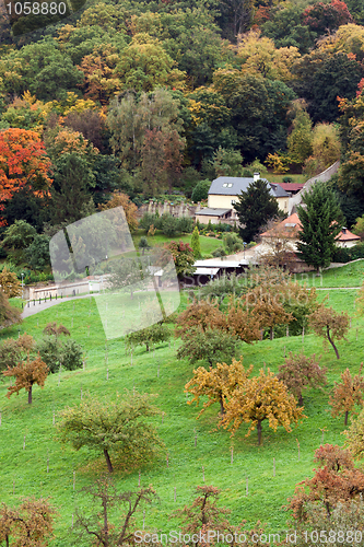 Image of House on a hillside