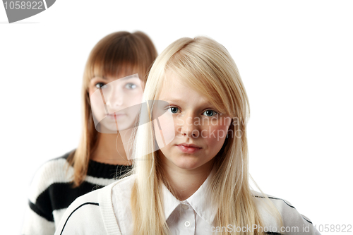 Image of Portrait two girls