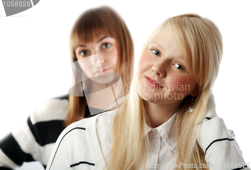 Image of Portrait two girls