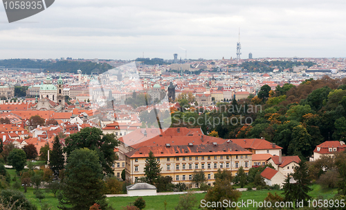 Image of View of Prague from the top