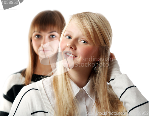 Image of Portrait two girls