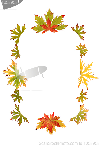 Image of Autumn sheet by frame