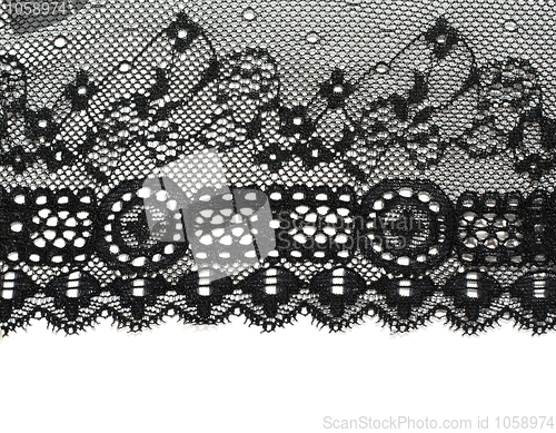 Image of Decorative white lace