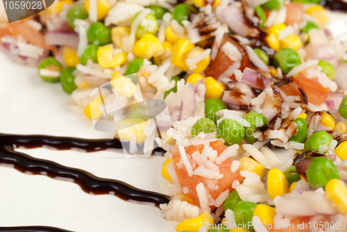 Image of Vegetarian rice dish