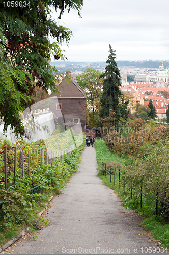 Image of View of Prague from the top