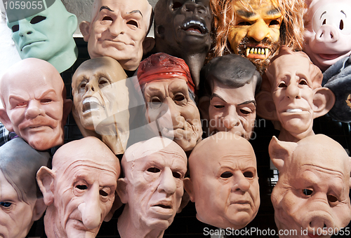 Image of Rubber masks