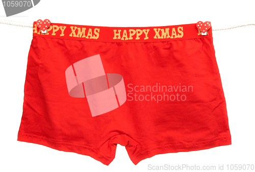 Image of Men's red panties