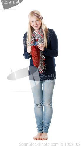 Image of A beautiful young girl