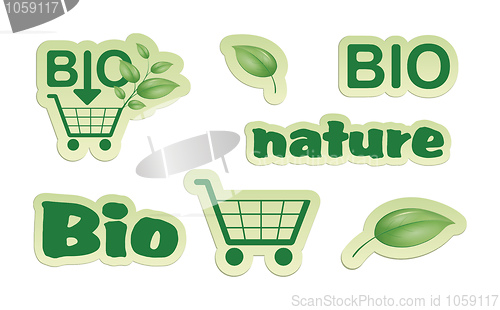 Image of green shopping