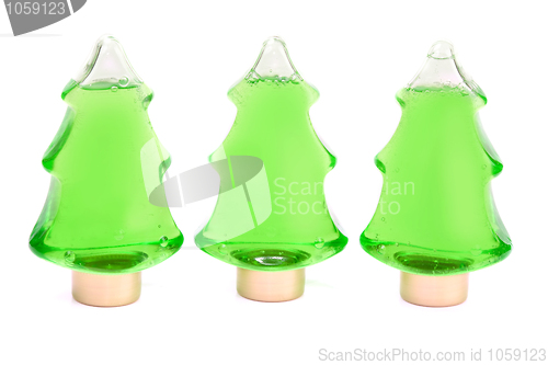 Image of Three green shampoo