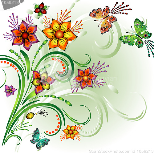 Image of Spring bright background