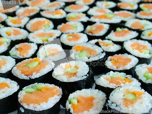 Image of roll sushi