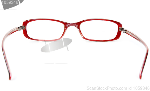 Image of Stylish red glasses
