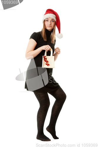 Image of Santa girl hat
