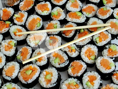 Image of roll sushi