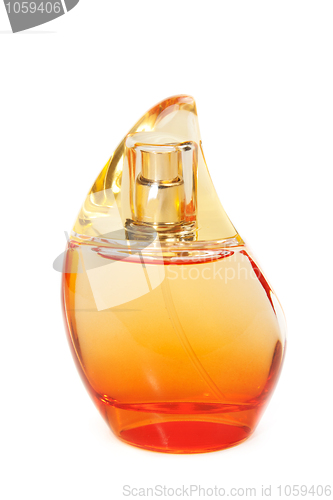 Image of Yellow perfume bottle