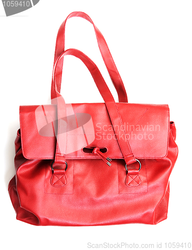 Image of Red handbags