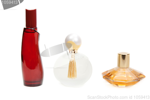 Image of Three perfume bottle