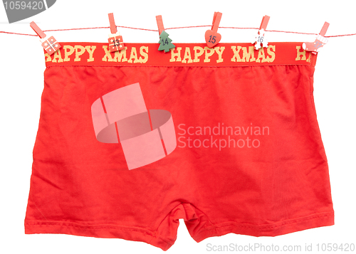 Image of Men's red panties