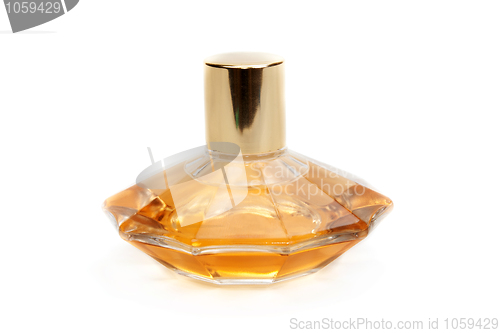 Image of Yellow perfume bottle