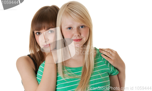 Image of Portrait of two friends