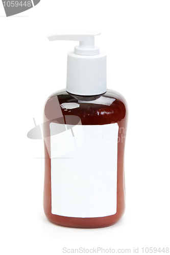 Image of Brown bottle of gel