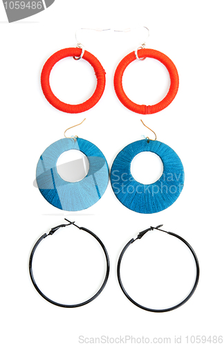 Image of Women's earrings in pairs