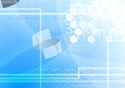 Image of Abstract technical background