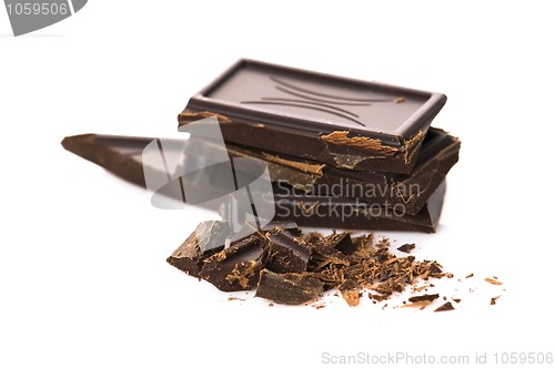 Image of chopped chocolate