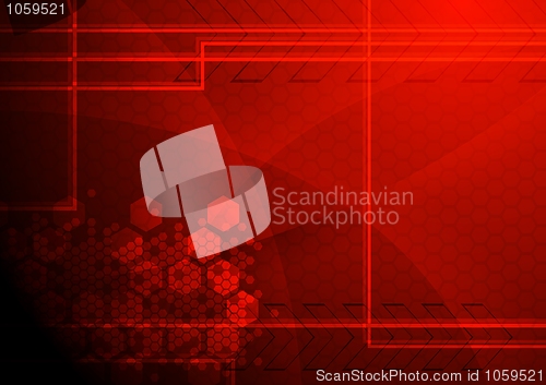 Image of Abstract technical background