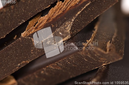 Image of chopped chocolate