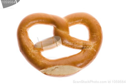 Image of Pretzel isolated on white 