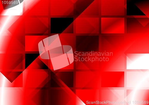 Image of Vibrant abstraction with squares