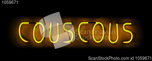 Image of Couscous  neon sign