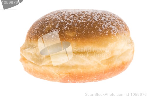 Image of doughnut on white background