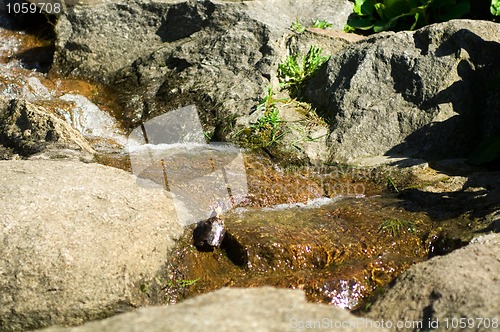 Image of Garden waterfalls