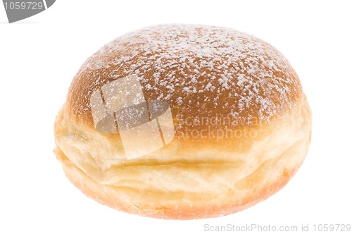 Image of doughnut on white background