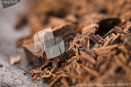 Image of Chopped chocolate 