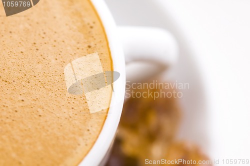 Image of notebook and cup of coffee