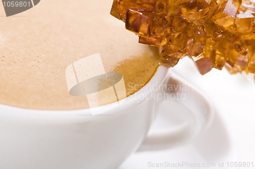 Image of notebook and cup of coffee