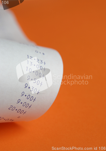 Image of Calculator Paper Roll