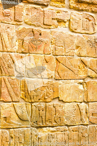 Image of Egyptian wall