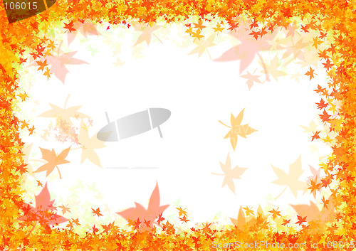Image of Fall autumn frame