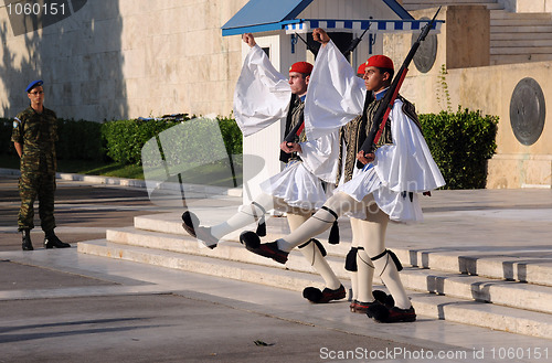 Image of Changing of Guard in Athens