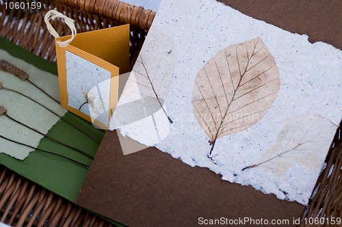 Image of hand-made paper